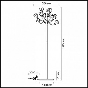 Торшер Odeon Light Gardi 5090/12F в Ишиме - ishim.mebel24.online | фото 5