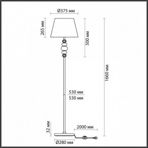 Торшер Odeon Light Sochi 4896/1F в Ишиме - ishim.mebel24.online | фото 4