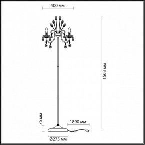 Торшер Odeon Light Versia 4977/3F в Ишиме - ishim.mebel24.online | фото 4