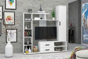 Центральная секция Торонто (Белый текстурный) в Ишиме - ishim.mebel24.online | фото