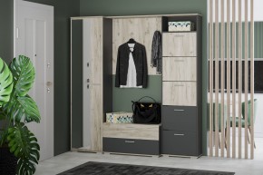 Тумба для обуви НМ 013.25 "Санти" (Антрацит/Крафт Серый) в Ишиме - ishim.mebel24.online | фото 3