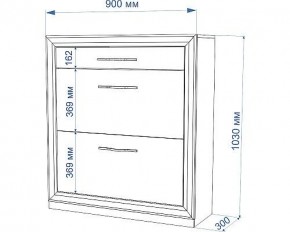 Тумба для обуви Нобиле ОБВ-90 в Ишиме - ishim.mebel24.online | фото 4