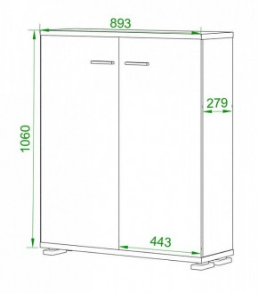 Тумба Домино нельсон ПУ-50-3 в Ишиме - ishim.mebel24.online | фото 2