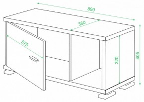 Тумба комбинированная Домино СБ-30/1 в Ишиме - ishim.mebel24.online | фото 2