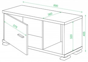 Тумба комбинированная СБ-30/1 в Ишиме - ishim.mebel24.online | фото 2