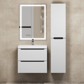 Тумба под раковину Uperwood Tanos 60 см, подвесная, белая/графит в Ишиме - ishim.mebel24.online | фото 13