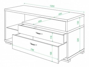 Тумба под ТВ Домино нельсон ТК-10М в Ишиме - ishim.mebel24.online | фото 2