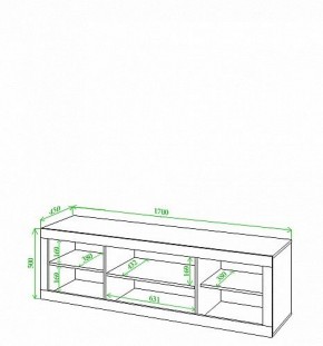 Тумба под ТВ Toivo Кон170 в Ишиме - ishim.mebel24.online | фото 2