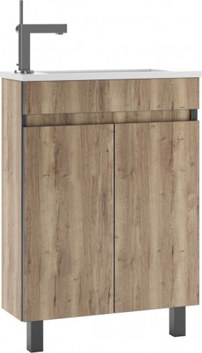 Тумба под умывальник "Modul 60"Dolche Dark без ящика Домино (DD5403T) в Ишиме - ishim.mebel24.online | фото
