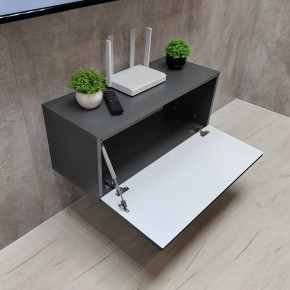 Тумба подвесная под ТВ LINES MTV1-MA 750 Темно-серый (Графит-M 10.1.25) в Ишиме - ishim.mebel24.online | фото 3