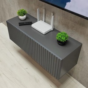 Тумба подвесная под ТВ LINES MTV3-MA 900 Темно-серый (Графит-M 10.1.25) в Ишиме - ishim.mebel24.online | фото 2