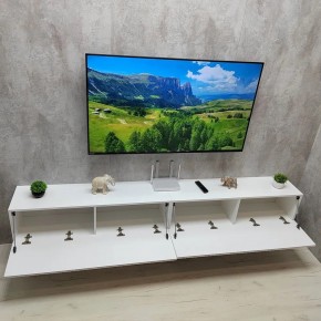 Тумба подвесная под ТВ LINES MTV4-MA 1150 Белый глянец (Белый-M 10.1.1) в Ишиме - ishim.mebel24.online | фото 12