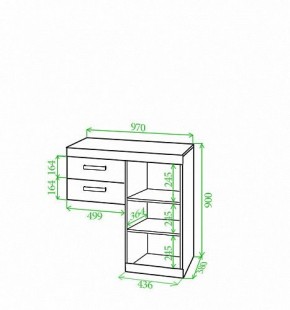 Тумба Toivo Кон100 в Ишиме - ishim.mebel24.online | фото 2