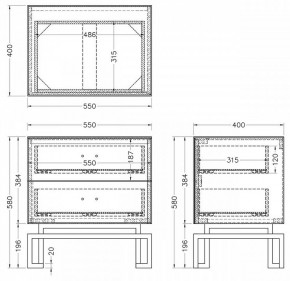 Тумбочка KFG085-NI в Ишиме - ishim.mebel24.online | фото 5