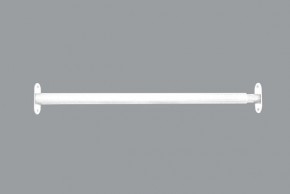 Турник-перекладина раздвиж 1300-1500мм цв.белый в Ишиме - ishim.mebel24.online | фото 1