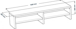 ТВ-тумба Энкель ТВ16, тамбурат, цвет белый в Ишиме - ishim.mebel24.online | фото 3