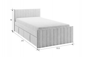 ТВИКС Кровать с ящиками 900 в Ишиме - ishim.mebel24.online | фото 2