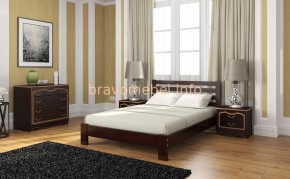 ВЕРОНИКА Кровать из массива 900 в Ишиме - ishim.mebel24.online | фото 4