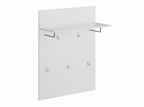 Вешалка СИРИУС настенная с полкой, цвет белый в Ишиме - ishim.mebel24.online | фото 2