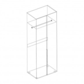 ВИТА Шкаф 2-ств для одежды в Ишиме - ishim.mebel24.online | фото 2