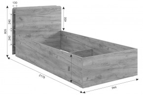 ЮНИОР Кровать с ПМ 900 в Ишиме - ishim.mebel24.online | фото 3